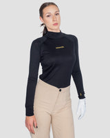 Natural Performance Longsleeve - Schwarz