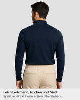 Natural Performance Longsleeve - Navyblau