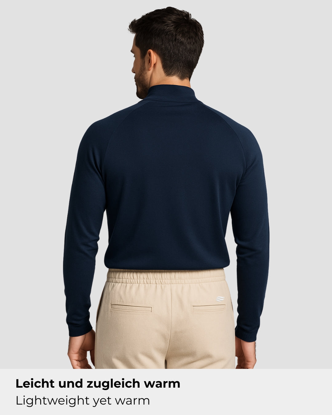 Natural Performance Longsleeve - Navyblau