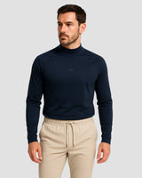 Natural Performance Longsleeve - Navy blue