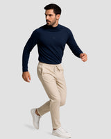 Natural Performance Longsleeve - Navyblau