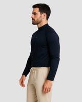 Natural Performance Longsleeve - Navy blue
