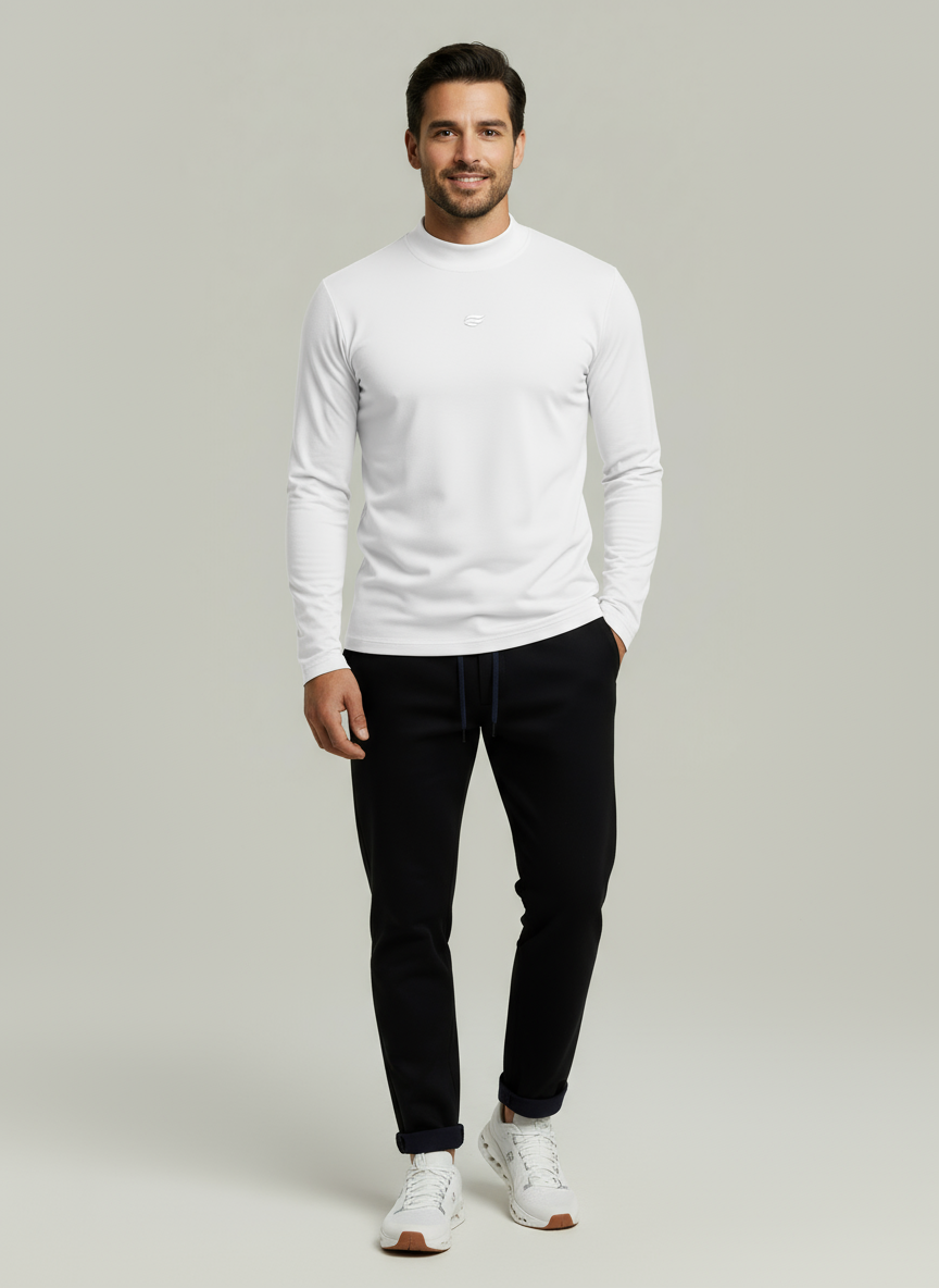 Natural Performance Longsleeve - Weiß