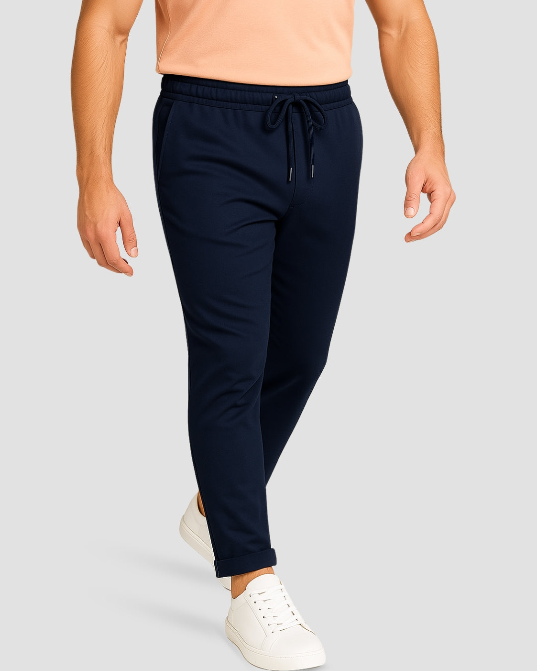 Natural Performance Joggers - Navy blue