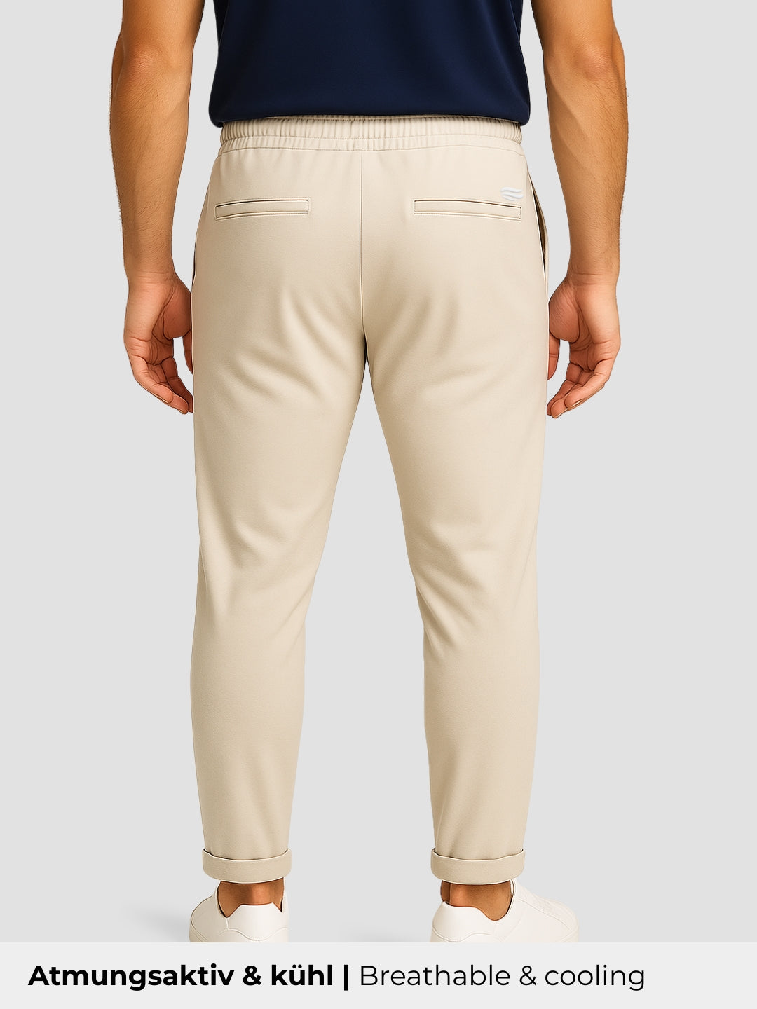 Natural Performance Pants - Sand Beige