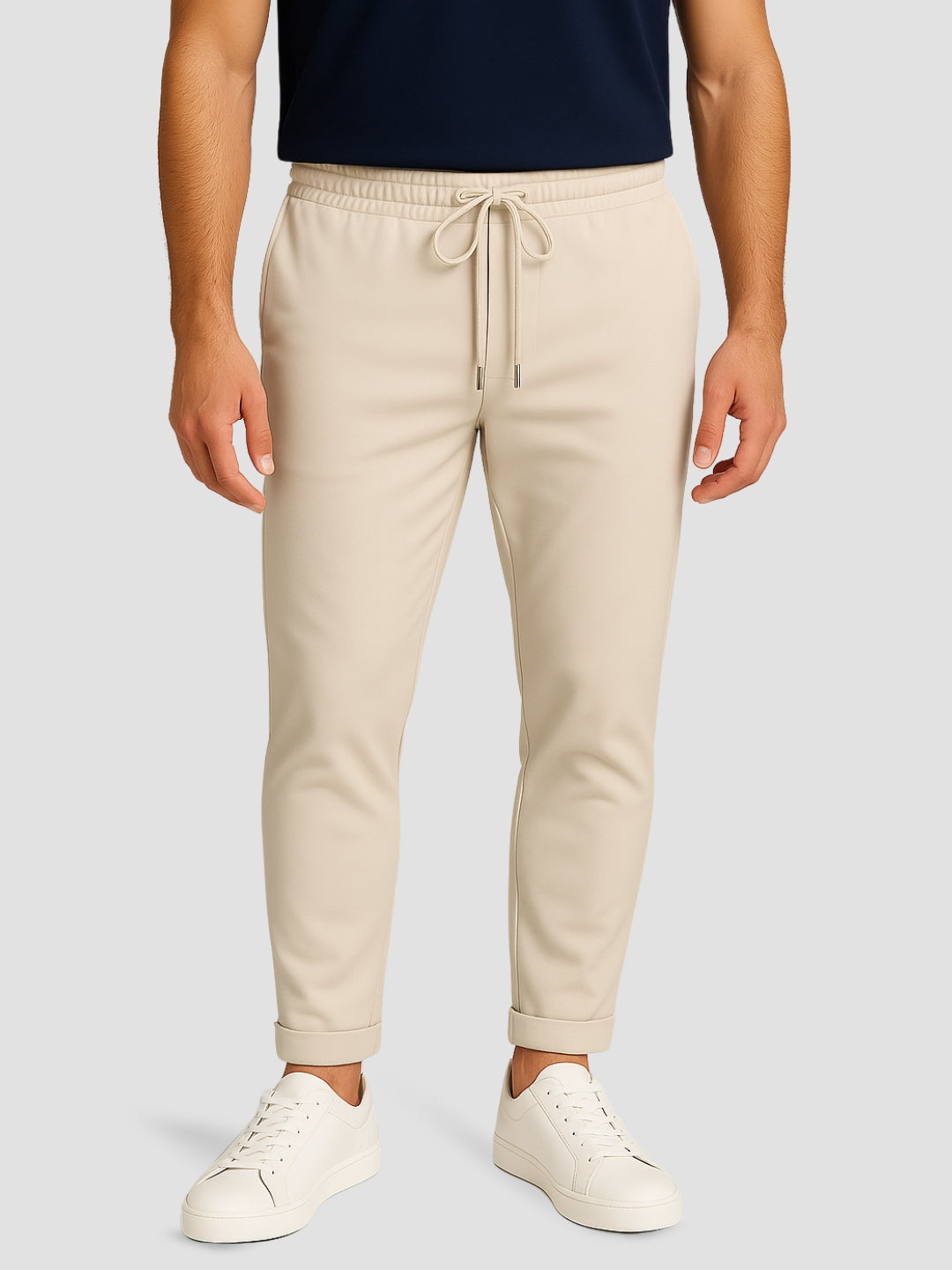 Natural Performance Pants - Sand Beige