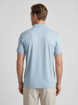 Natural Performance Polo - Light Blue