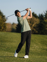 Natural Performance Polo - Salbeigrün