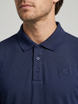Natural Performance Polo - Navy blue