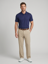 Natural Performance Polo - Navy blue
