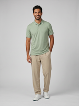 Natural Performance Polo - Light Green