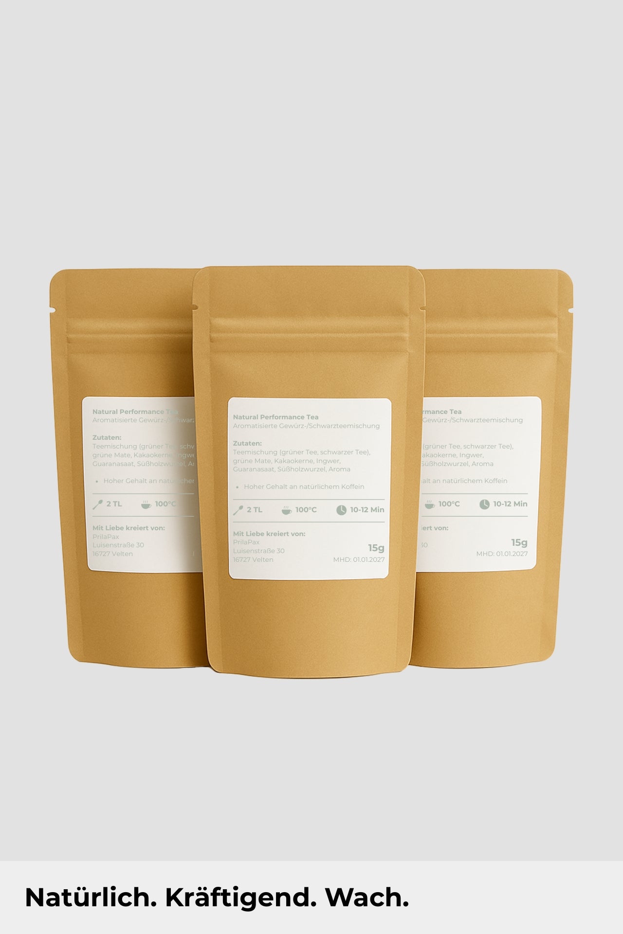 Natural Performance Tea - Probierpack