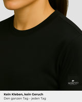 Natural Performance Tee - Schwarz