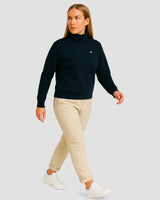 Heavy Natural Performance Quarter Zip - Navyblau