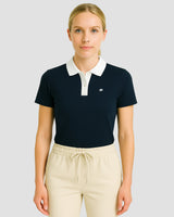 Natural Performance Polo - Navy blue