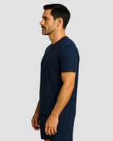 Natural Performance T-Shirt - Navy Blue