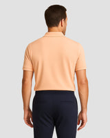Natural Performance Polo - Peach