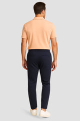 Natural Performance Polo - Peach