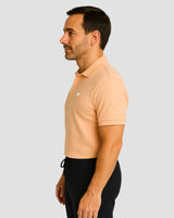 Natural Performance Polo - Peach