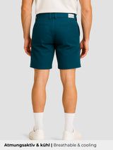 Classic Natural Shorts - Petrol Blue