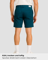 Classic Natural Shorts - Petrolblau
