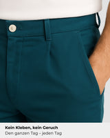 Classic Natural Shorts - Petrolblau