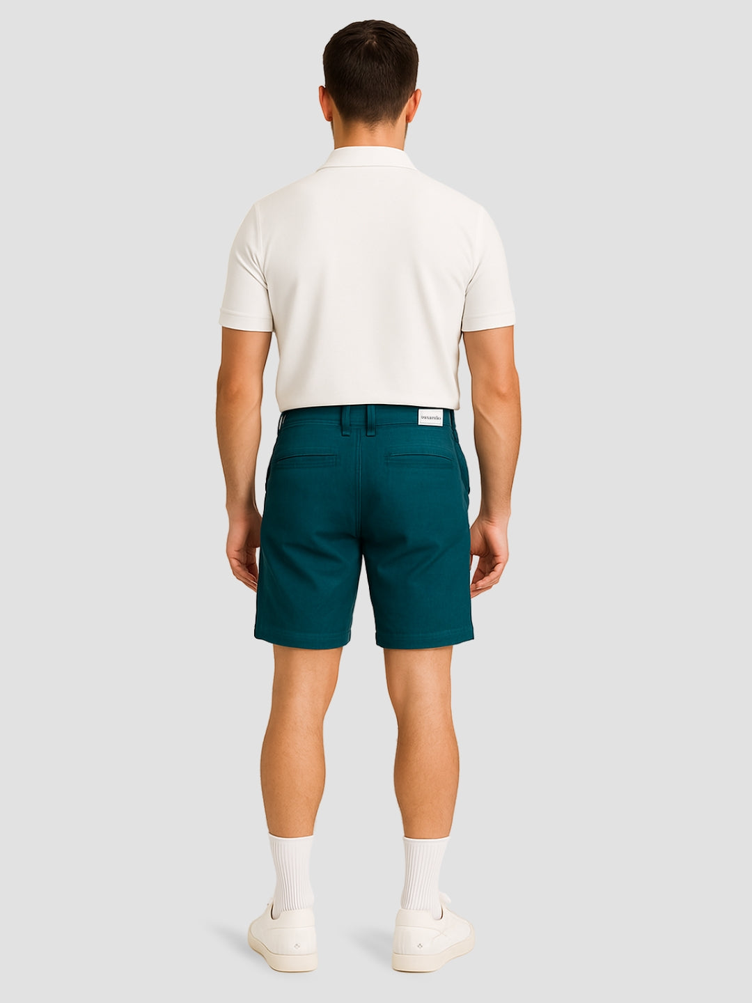 Classic Natural Shorts - Petrolblau