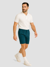 Classic Natural Shorts - Petrolblau