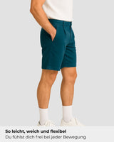 Classic Natural Shorts - Petrolblau