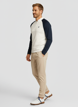 Lightweight Natural Performance Quarter Zip - Weiß