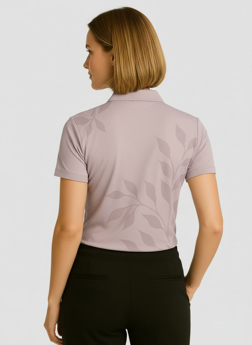 Natural Lavender Polo