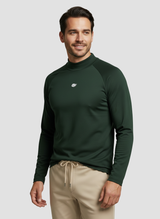 Natural Performance Longsleeve - Dunkelgrün