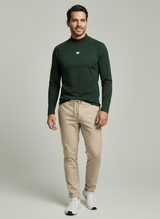 Natural Performance Longsleeve - Dunkelgrün