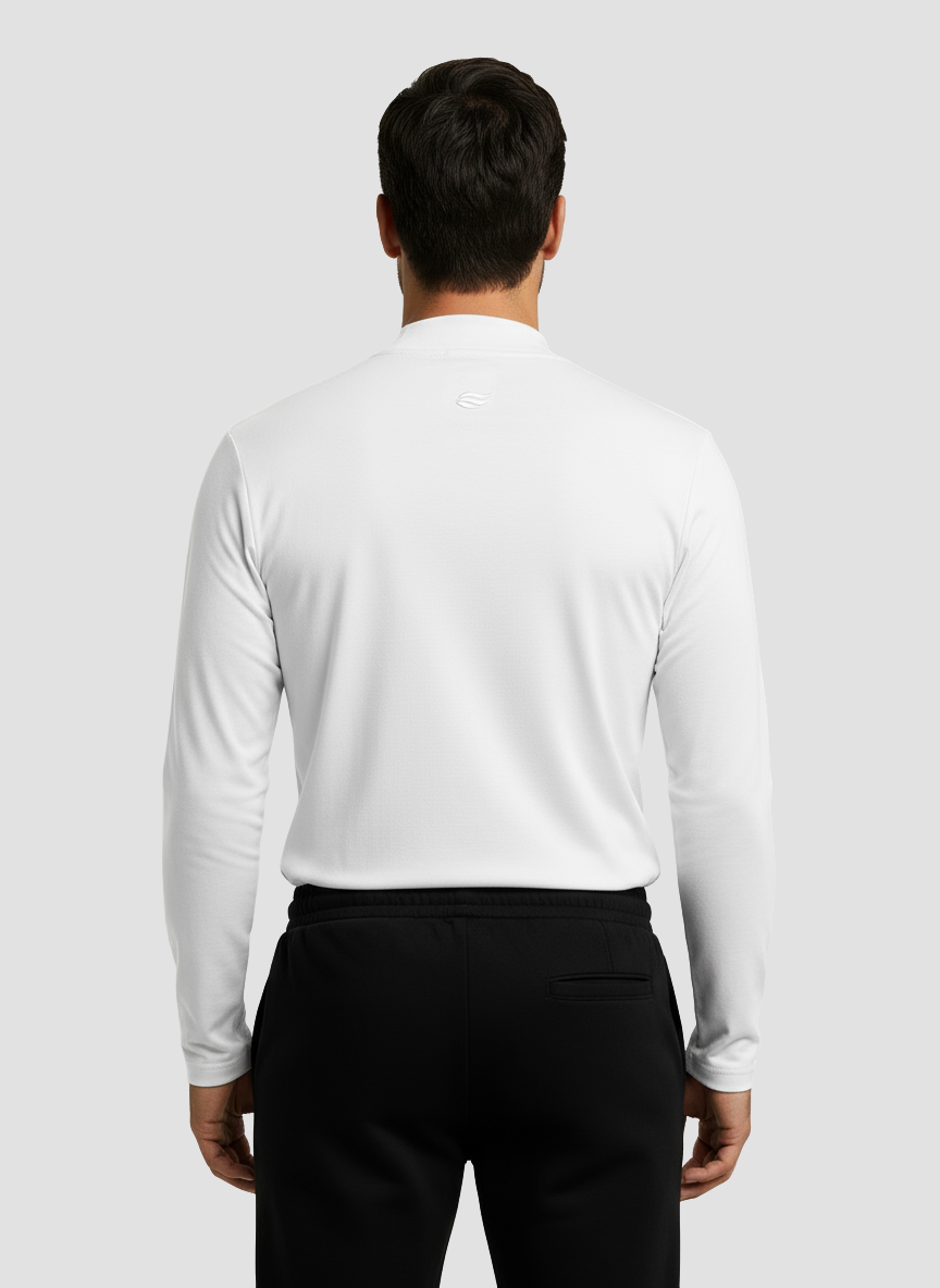 Natural Performance Longsleeve - Weiß