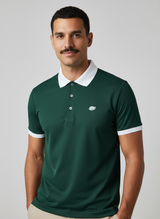 Natural Performance Polo - Dunkelgrün
