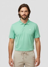 Natural Performance Polo - Hellgrün