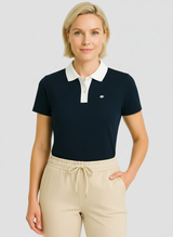 Natural Performance Polo - Navyblau