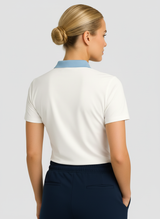 Natural Performance Polo - Weiß