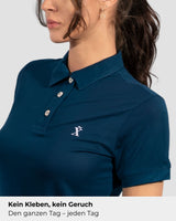 Blue TENCEL™ Polo