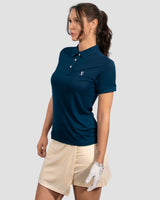 TENCEL™ Polo - Navy Blue