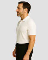 Natural Performance Polo - White