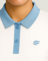 Natural Performance Polo - White