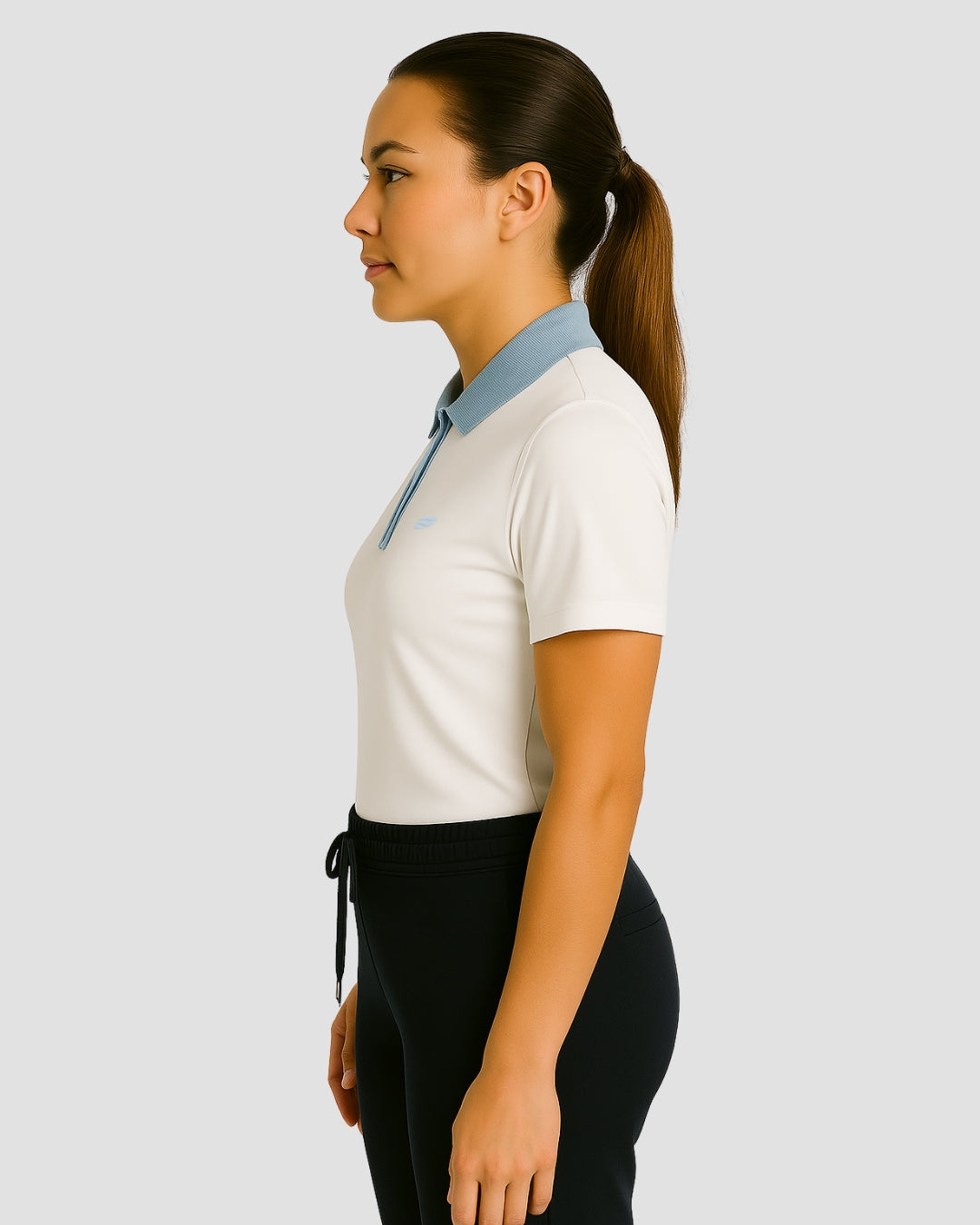 Natural Performance Polo - Weiß