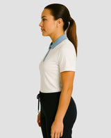 Natural Performance Polo - White