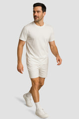Natural Performance Tee - Weiß