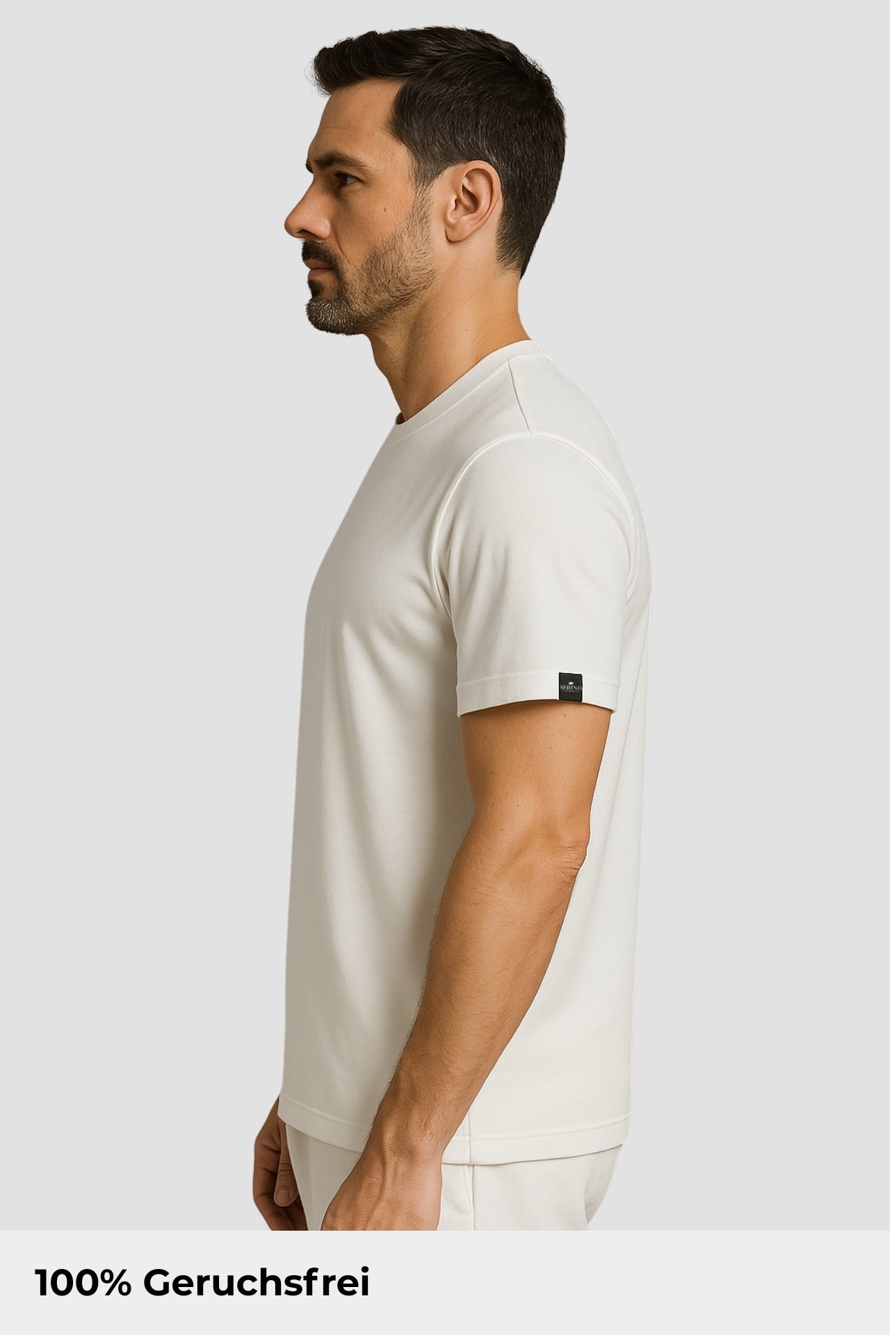 Natural Performance Tee - Weiß