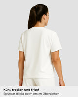 Natural Performance Tee - Weiß