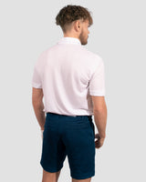 White TENCEL™ Polo - Men